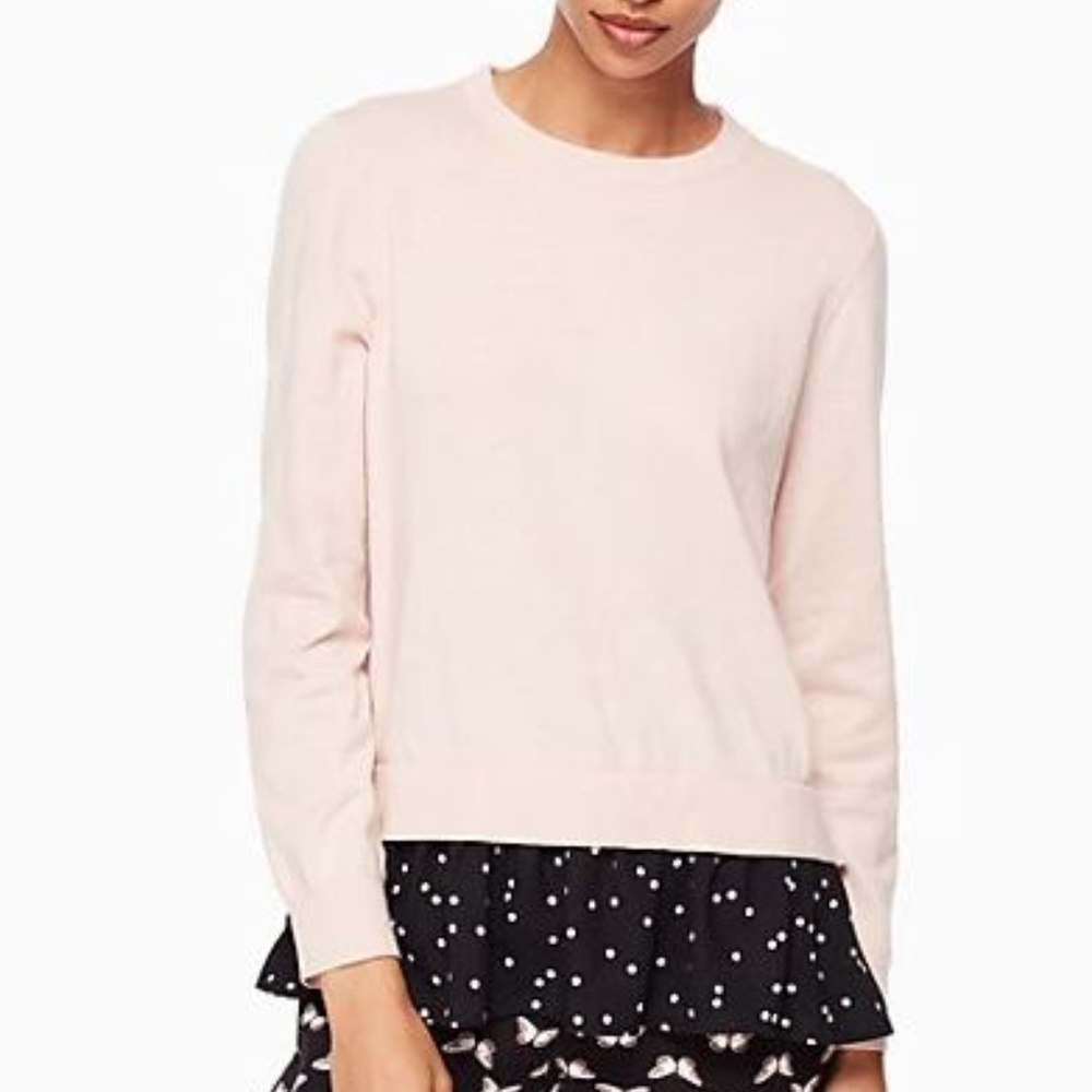 kate spade mixed media sweater